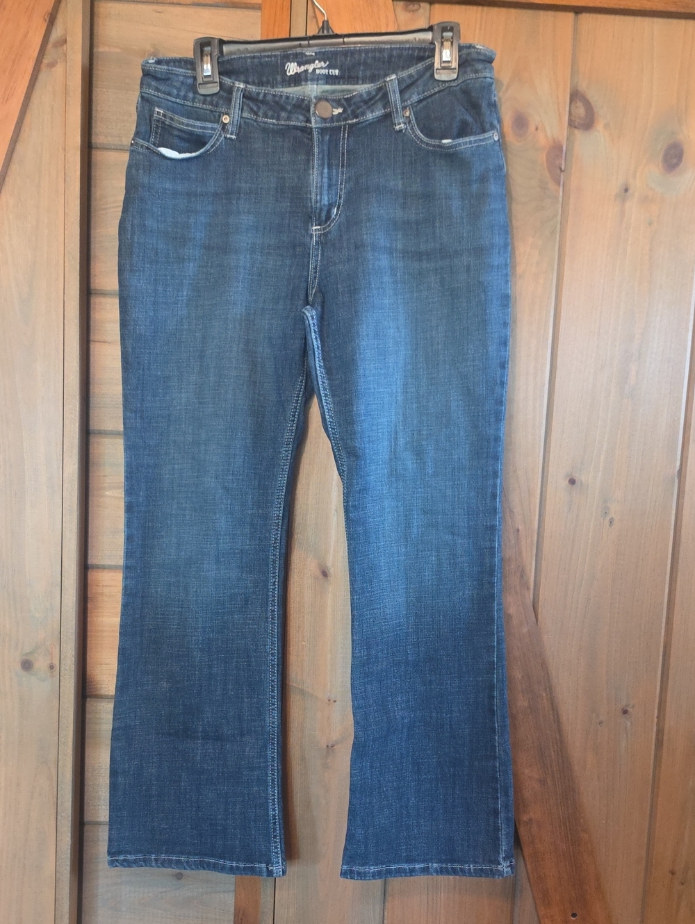 Wrangler Women's Dark Blue Bootcut Jeans Size 11